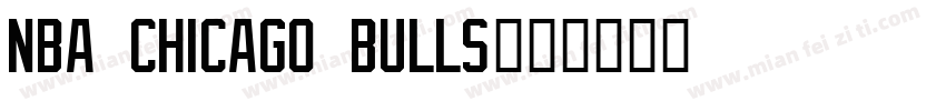 NBA Chicago Bulls字体转换